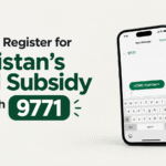 How to Register for Pakistan's Fuel Subsidy Through 9771