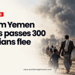 Toll from Yemen clashes passes 300 as civilians flee homes